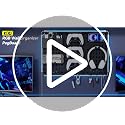 KDD 9 in 1 RGB Gaming Wall Organizer Peg Board - DIY Pegboard - Image 8
