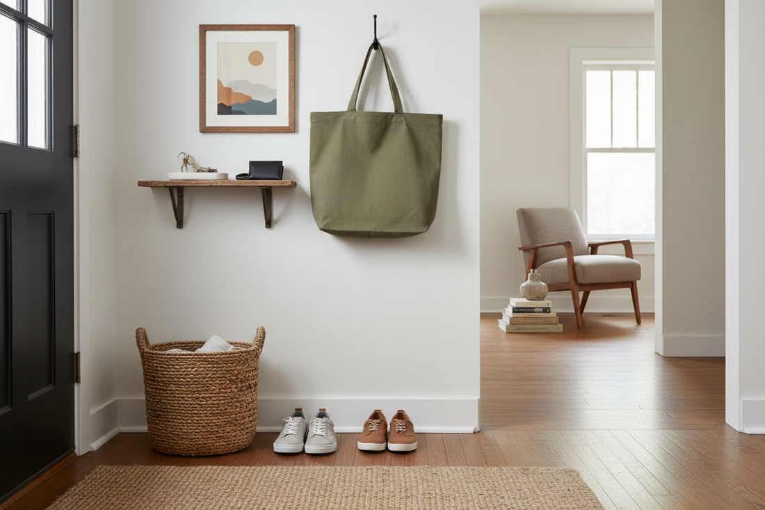 How to Organize a Small Entryway Without Adding Clutter