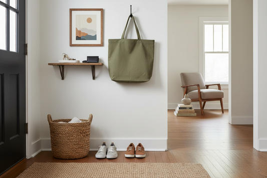 How to Organize a Small Entryway Without Adding Clutter