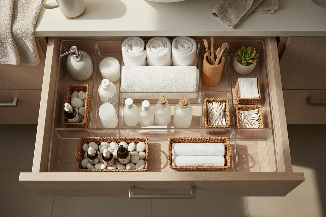 How to Organize a Small Bathroom Without Adding More Storage