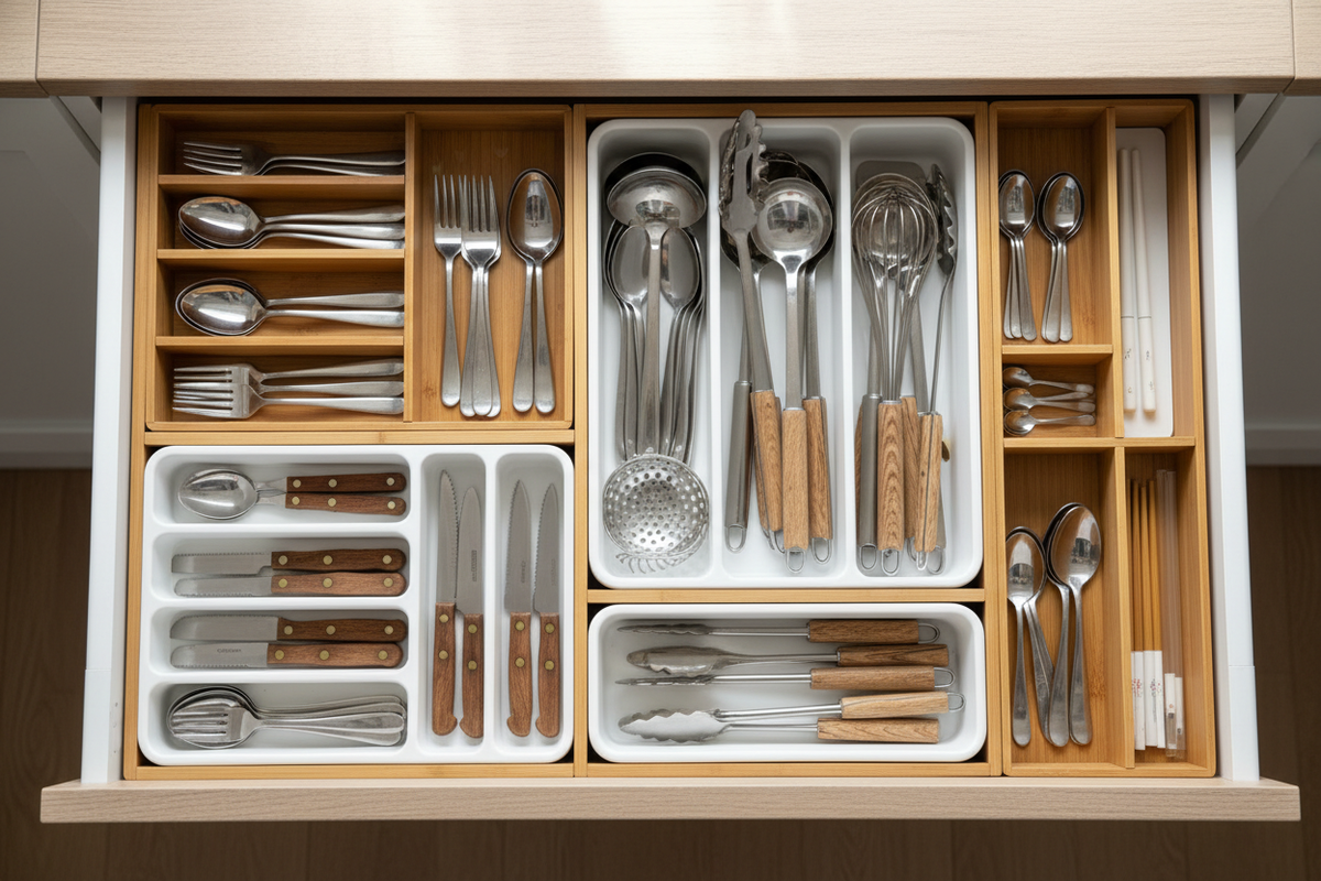 Flatware & Utensil Organizers