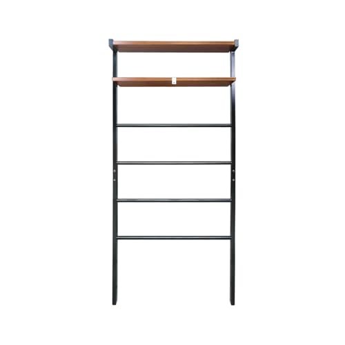 Space Saving 100% Solid Wood 6-Tier Blanket Ladder | Garage Storage - Image 7