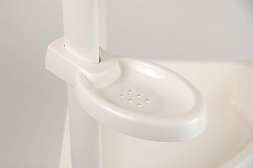 Corner Shower Caddy - 4 Shelf Shower Organizer Caddie with Movab. - Image 6