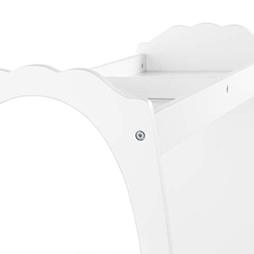 Guidecraft Dress Up Storage – White: Dramatic Play Costume Rack - Image 7