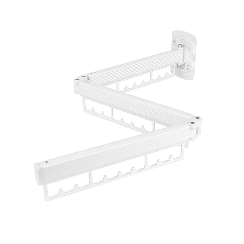 Clothes Drying Rack Wall Mounted,Collapsible & Retractable - Image 2