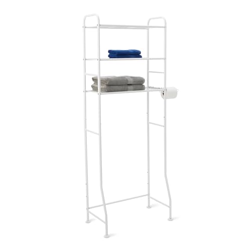 Amazon Basics Over the Toilet Storage Organizer, 3-Tier - Image 2