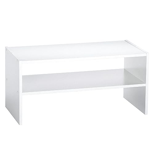 ClosetMaid #8993 Stackable 24in. Wide Horizontal Organizer, White - Image 6