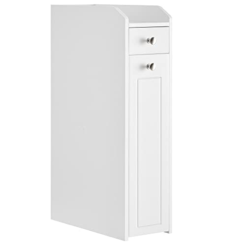 VASAGLE Small Bathroom Storage Cabinet, with Slide Out - Image 2