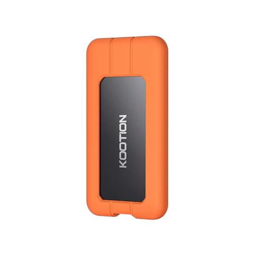 KOOTION 512GB Portable SSD USB 3.2 External SSD USB-C Up - Image 2