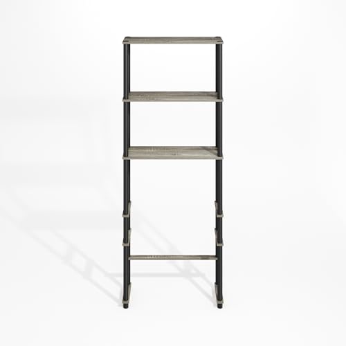 Furinno Turn-N-Tube Over The Toilet Storage, 3-Shelf Over - Image 7