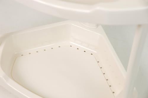 Corner Shower Caddy - 4 Shelf Shower Organizer Caddie with Movab. - Image 5