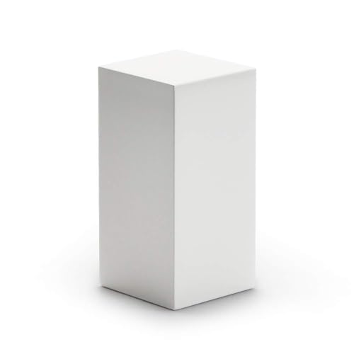 Oirlv Small White Display Riser for Jewelry,Cute Trophy Base - Image 2
