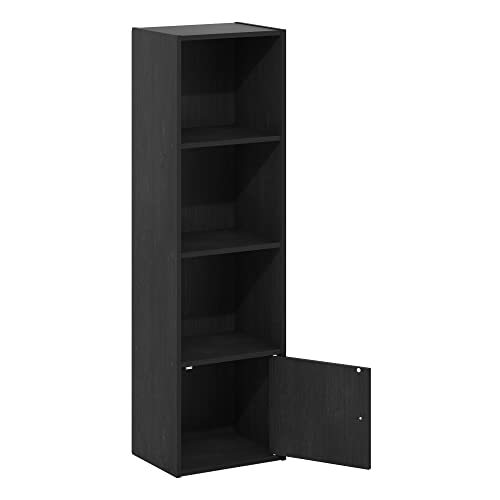 Furinno Luder Shelf Bookcase with 1 Door Storage Cabinet - Image 7