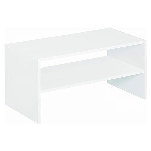 ClosetMaid #8993 Stackable 24in. Wide Horizontal Organizer, White - Image 2