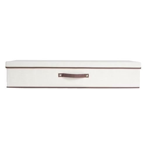 Household Essentials Gift Wrap Organizer with Lid, Natural - Image 7