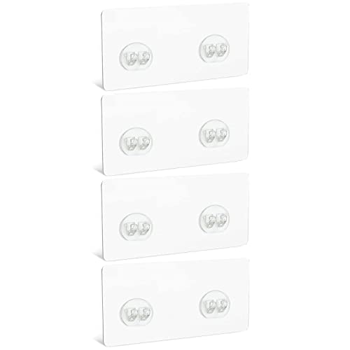 4PCS Shower Caddy Adhesive Sticker Replacement Hook for Corner - Image 2