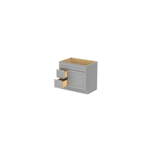 Vanity Art 36 Inch Single Bathroom Vanity Base Only Cabinet - Image 6
