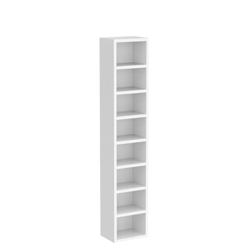 IOTXY Small Narrow Corner Bookcase - 71" Tall Gap Storage - Image 6