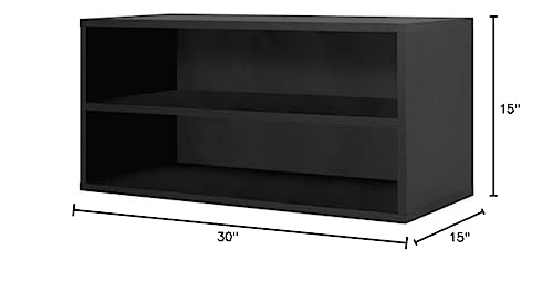 Foremost 329206 Modular Large Shelf Cube Storage System, Black - Image 4