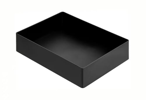 Amazon Basics Rectangular Plastic Desk Organizer with Storage - Image 2