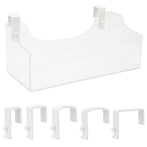 Acrylic Hanging Bedside Shelf - Multiple Purpose Bedside - Image 2