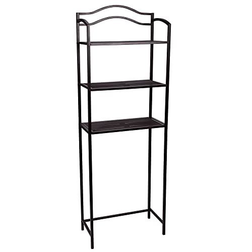 Household Essentials Bronze Iron Arch Over-Toilet Shelf - Image 2