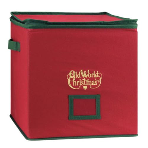 Old World Christmas Ornament Storage Box, Sturdy Holiday - Image 2