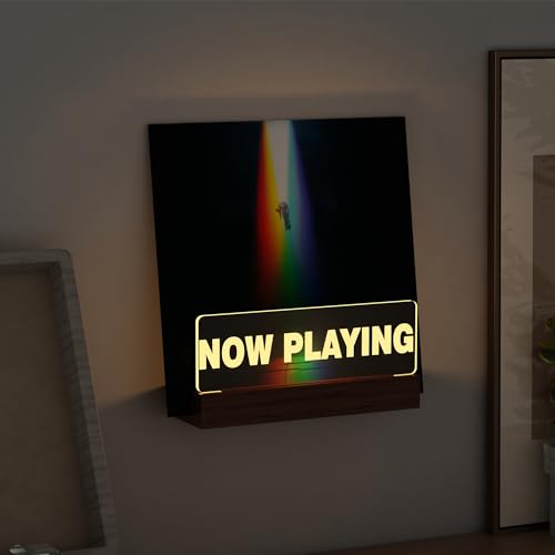 Ammonite Light up Now Playing Vinyl Record Stand Wall - Image 2