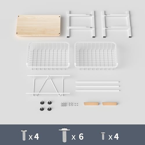 NiuYichee 3-Layer Kitchen Fruit Storage Basket Snack Rack - Image 6