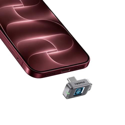 TWOPAN 512GB Fingerprint Nano SSD-Up to 450MB/s, External SSD - Image 2