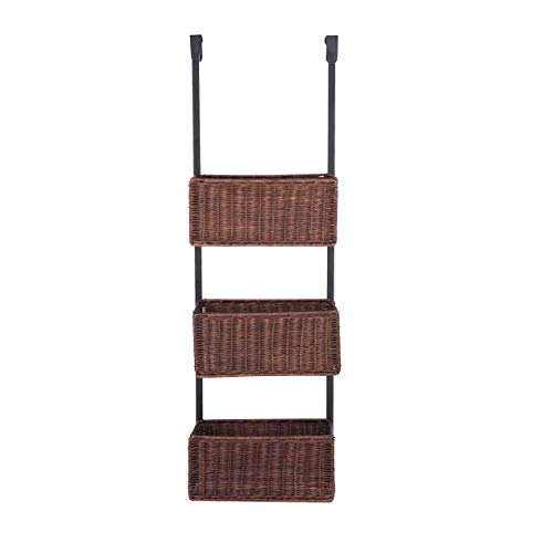 SEI Furniture Cortovo Over-The-Door 3-Tier Basket Storage - Image 5