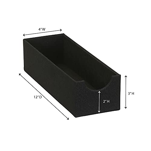 Household Essentials Hard‑Sided Narrow Drawer Organizer Tray - Image 6