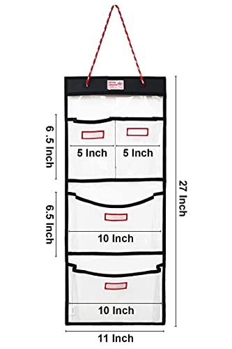 Rough Enough Locker Organizer, 4 Pockets Hanging for Gym Work - Image 5