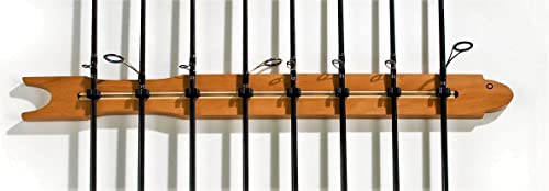 Modular Wall Rack for Fishing Rod Storage, Holds up to 8 - Image 3