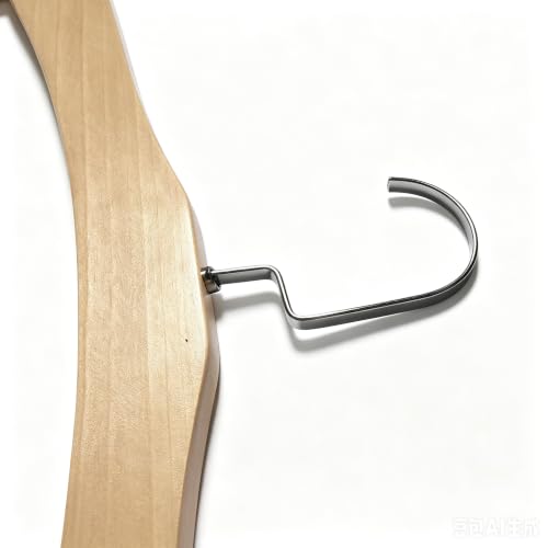 Wooden Pant Hanger Space Saving - 4 Tier Closet Storage - Image 5