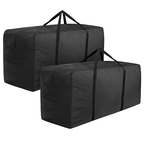 Waterproof Outdoor Patio Cushion Storage Bag with Zipper - Image 2