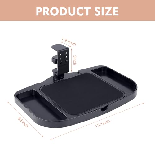 Clamp-on Mouse Pad Holder Platform, Height Adjustabl | All Products - Image 5