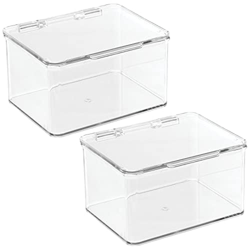 mDesign Plastic Kitchen Pantry and Fridge Storage - Image 1