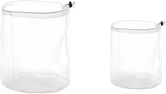 Laundry Zipper Mesh Bags Set for Washing Machine Delicate Lingerie and Underwear Protection Net Foldable Large 17.7 Inch Thickened Fine Mesh Clothes Washer Bag