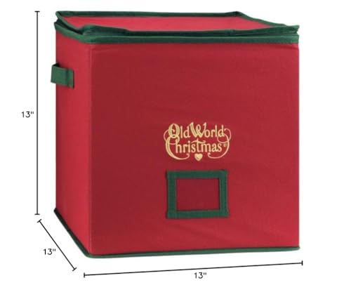 Old World Christmas Ornament Storage Box, Sturdy Holiday - Image 4