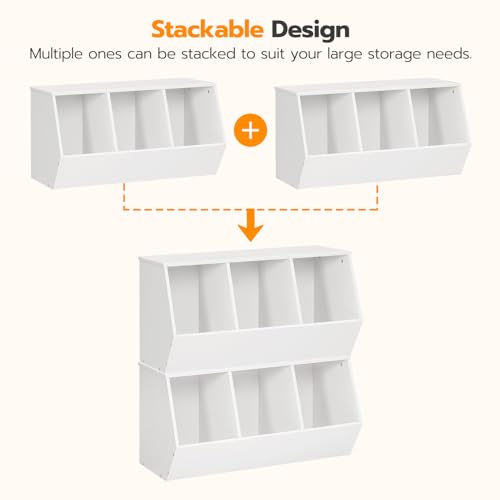 HOOBRO Toy Storage Cubby, Kids Bookshelf - Image 5
