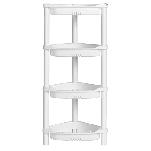 ELYKEN Corner Shower Caddy Standing, 4 Tier Plastic | All Products - Image 2