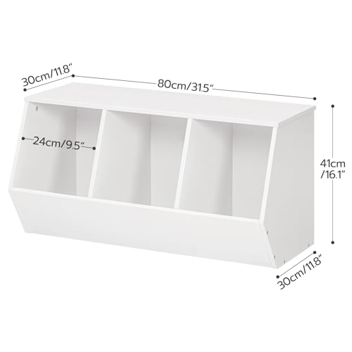 HOOBRO Toy Storage Cubby, Kids Bookshelf - Image 4