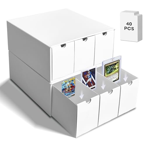 Trading Card Storage Box, Top Loaders Storage Box with 40 - Image 2