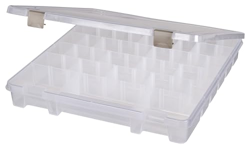 ArtBin Super Satchel Slim Craft Organizer with 20 Dividers, Clear - Image 5