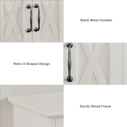ChooChoo Small Medicine Cabinet with Towel Bar, Hanging Storage - Image 7