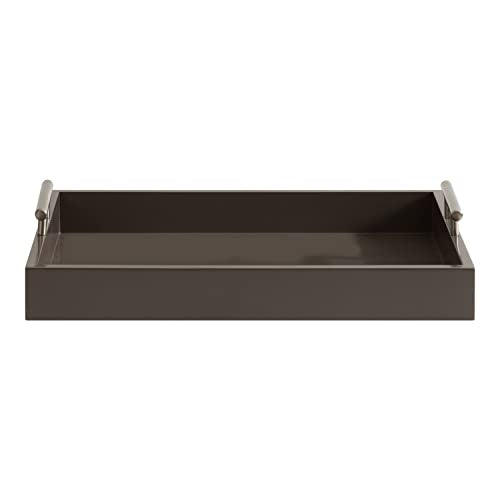 Kate and Laurel Lipton Decorative Modern Rectangular Tray, 16.5 x - Image 4