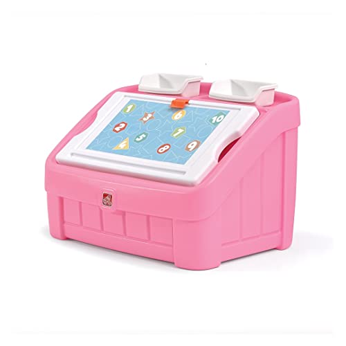 Step2 2-in-1 Toy Box & Art Lid, Kids Toy Storage Bin | All Products - Image 2