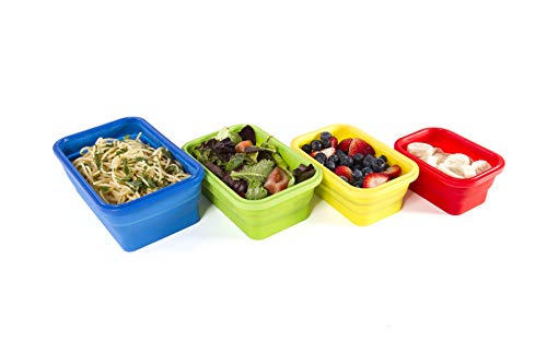 Kitchen Home Thin Bins Collapsible Containers – Set of 4 - Image 4