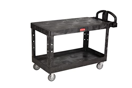 Rubbermaid Commercial Products Brute Large 2-Shelf Flat Utility - Image 3